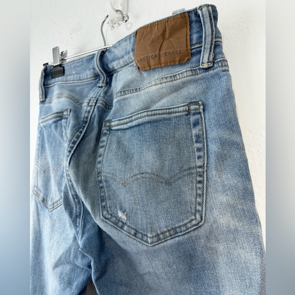 AMERICAN EAGLE Jeans Women 28x30 Next Level Airflex Slim Destroyed Jeans - Picture 5 of 15